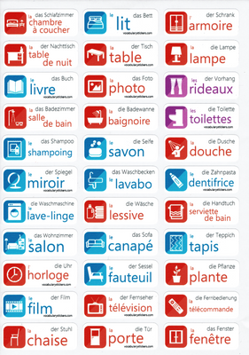 🇫🇷 French Language Learning Stickers