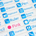 English Vocabulary Language Learning Labels