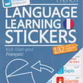 French Language Learning Stickers