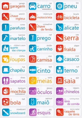 Portuguese Language Labels