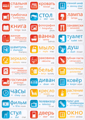 Russian Language Stickers